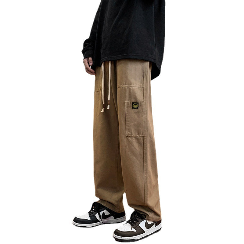 Men Cargo Pants Retro Classic Retro Casual Pants Men