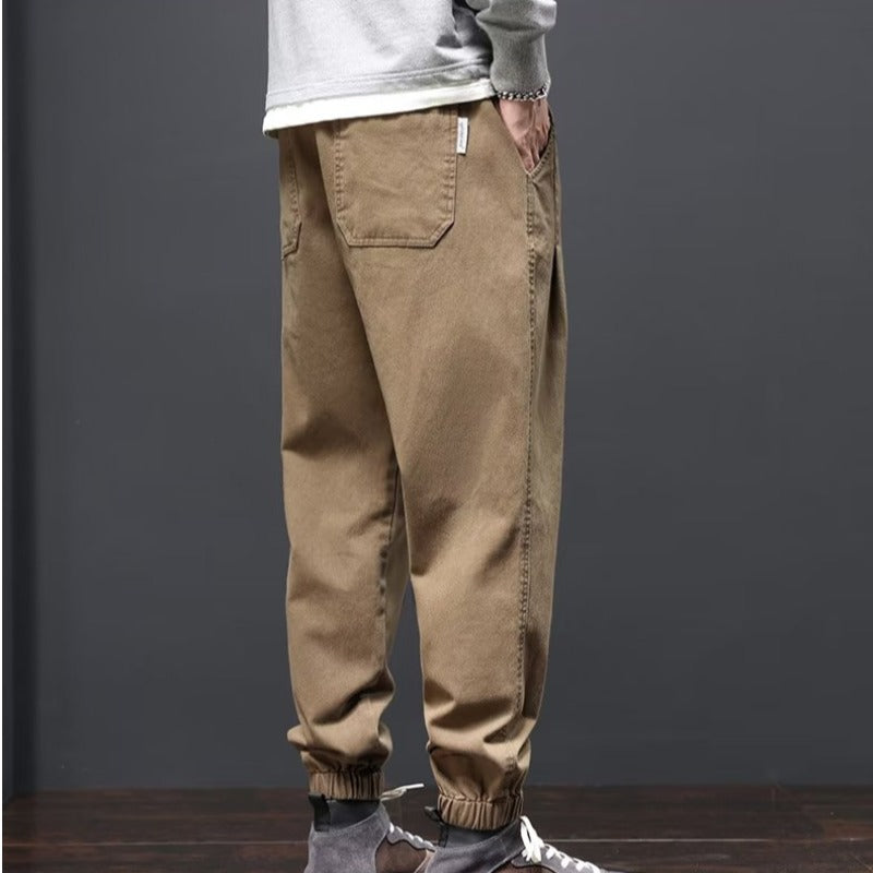 Men's Cargo Pants Summer Pants Men's Trendy All-Matching Trousers Loose Sports and Leisure