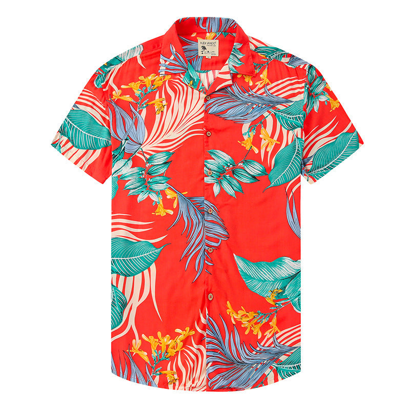 Men's Beach T-shirt Summer