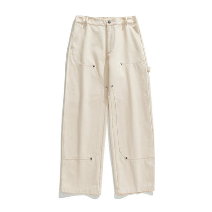 Men Cargo Pants Retro Classic Men's Spring New Casual Trousers