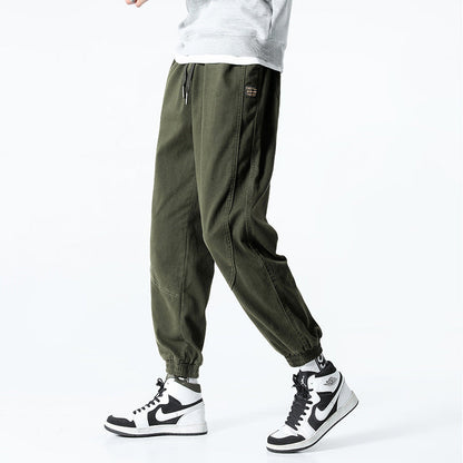 Men Cargo Pants Retro Classic Casual Pants Men's Spring and Autumn Fashion Brand Loose Trendy Sports Pants