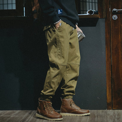 Men Cargo Pants Retro Classic plus Size Casual Pants Loose