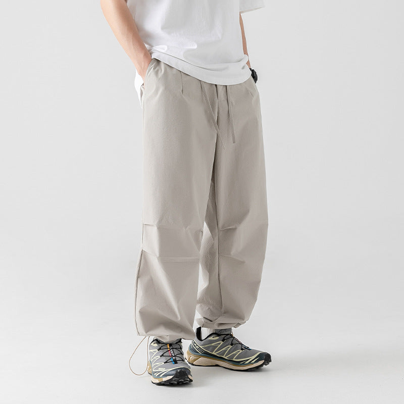 Men Cargo Pants Retro Classic Men's Casual Pants Baggy Pants