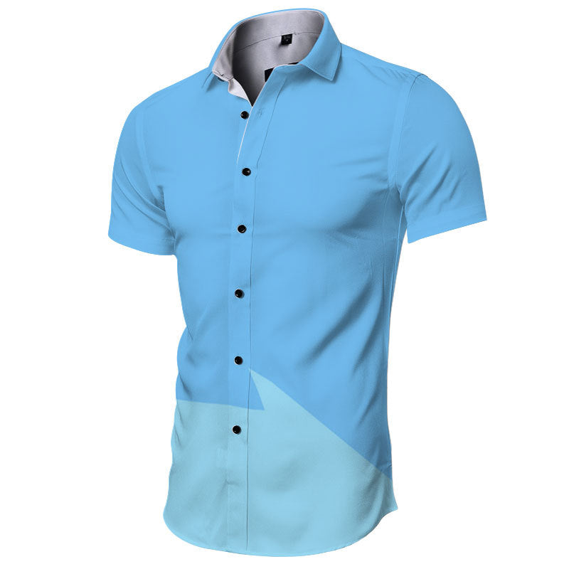 Men Beach Leisure T Shirts Summer Shirt Wide Men