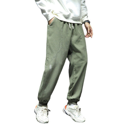 Men Cargo Pants Retro Classic Spring and Autumn New Loose Cargo Pants Men's Casual Pants