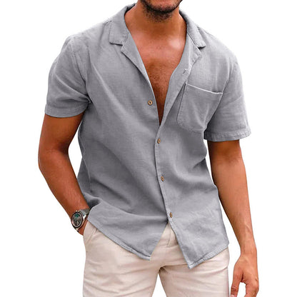 Men Beach Leisure T Shirts Men's Shirt Summer Loose T-shirt