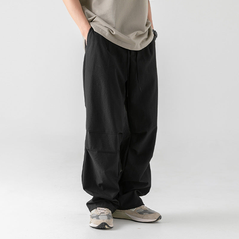 Men Cargo Pants Retro Classic Men's Casual Pants Baggy Pants