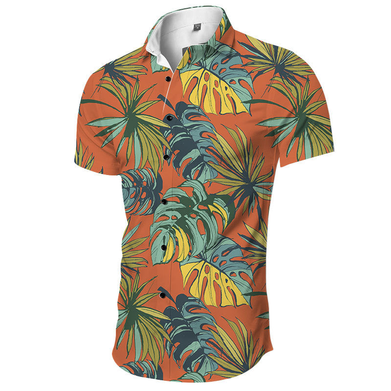 Men Beach Leisure T Shirts Summer Shirt Wide Men