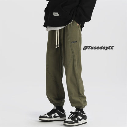 Men Cargo Pants Retro Classic Men's Spring Fashion Brand Sports Pants Casual Trousers