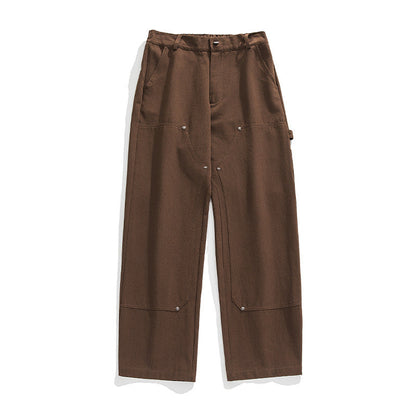 Men Cargo Pants Retro Classic Men's Spring New Casual Trousers